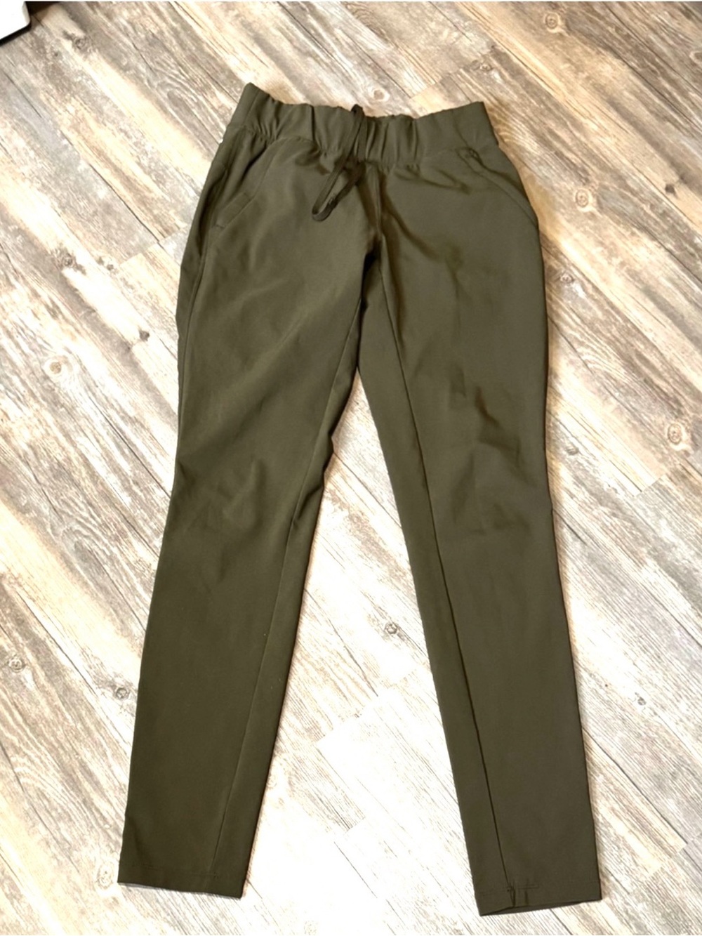Columbia Anytime Casual Green Pull On Skinny Leg Pants Size XS
